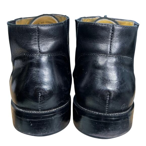 Vintage Georgia Brutini Men’s Black Leather Chukka Boots Size US 8.5 main image 10